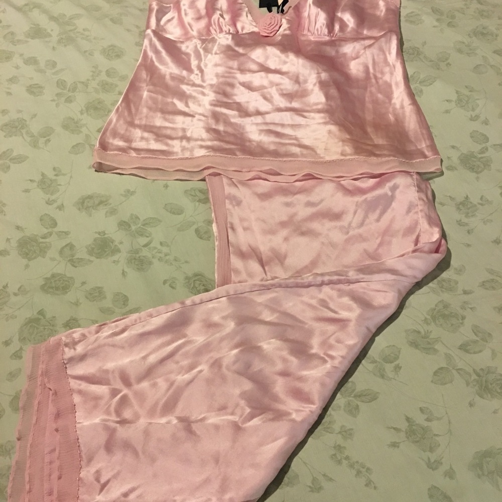 Victoria secret silk pj set